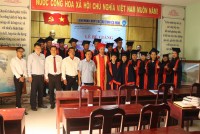Lễ Bế giảng lớp Sơ cấp Giám đốc HTX – Khóa 12 và  Lớp Sơ cấp Kế toán HTX – Khóa 01 tại tỉnh Cà Mau
